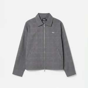 Veste Obey Femme - Olivia Plaid Jacket Grey