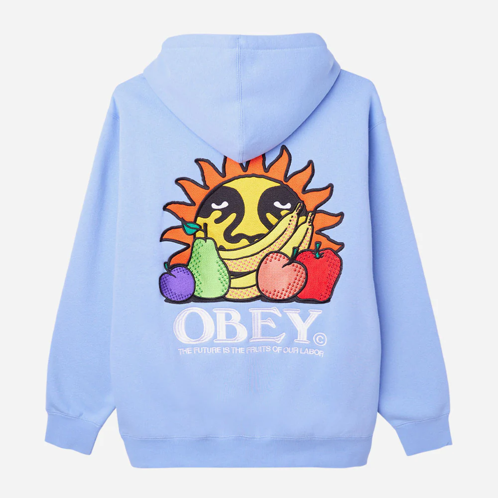 OBEY - OUR LABOR HOOD - Hydrangea