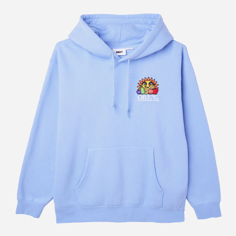 OBEY - OUR LABOR HOOD - Hydrangea – Image 3