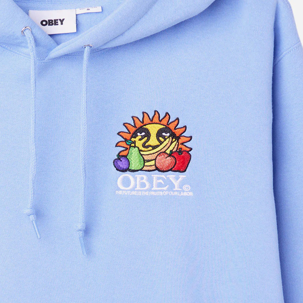 OBEY - OUR LABOR HOOD - Hydrangea – Image 5