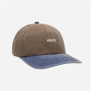 OBEY - PIGMENT 2 TONE LOWERCASE - Pigment Olive multi