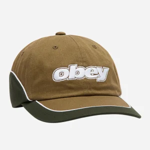 Obey - Rewind 6 Panel Velcro Back - Olive Multi