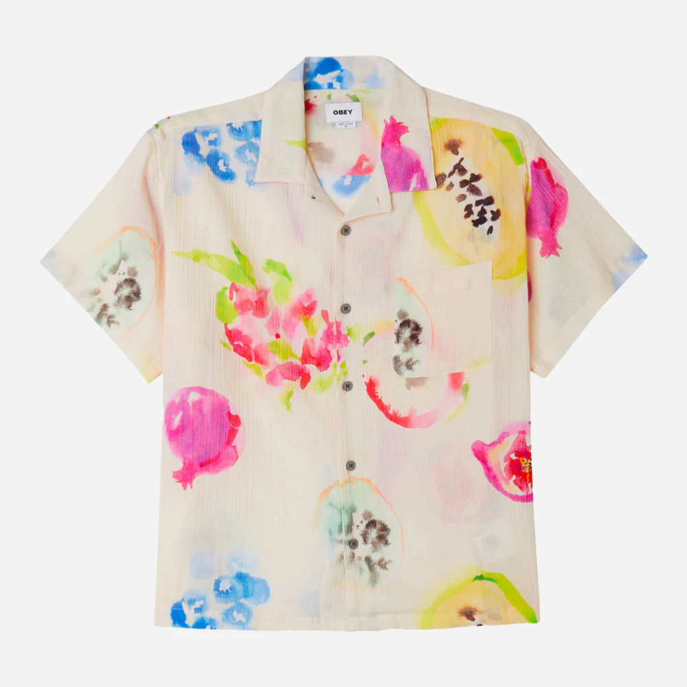 OBEY - SOFT FRUITS SHIRT - Blush Multi – Image 2