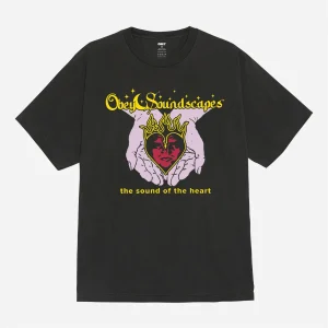 Obey – Soundscapes Tee - Pigment Dusty Black
