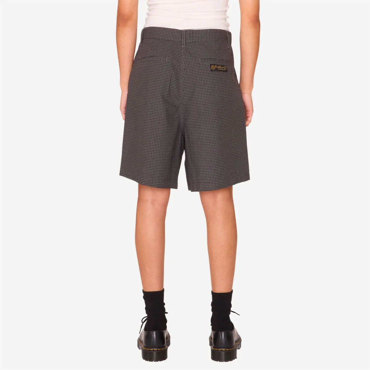 OBEY W - Thursday Plaid Short - Charcoal Multi – Image 3
