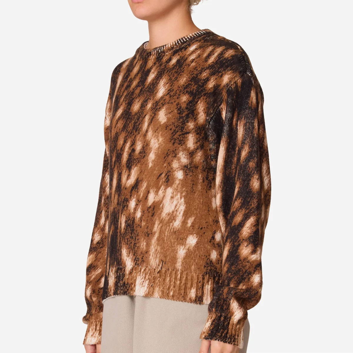 Obey - Fawn Crew Sweater - Fawn Multi – Image 3