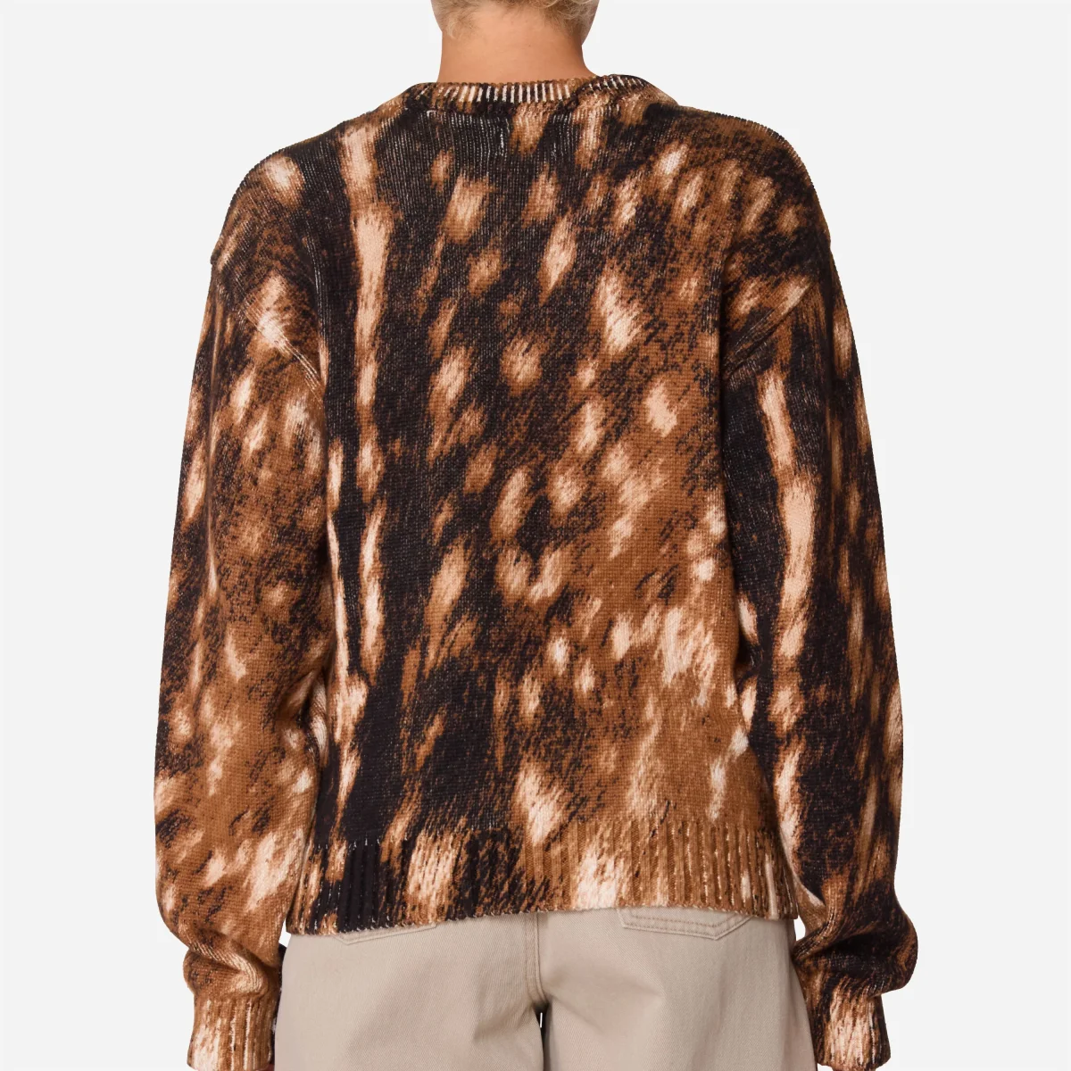 Obey - Fawn Crew Sweater - Fawn Multi – Image 4
