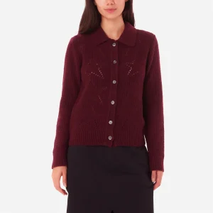 OBEY - FORTUNE CARDIGAN - Wine