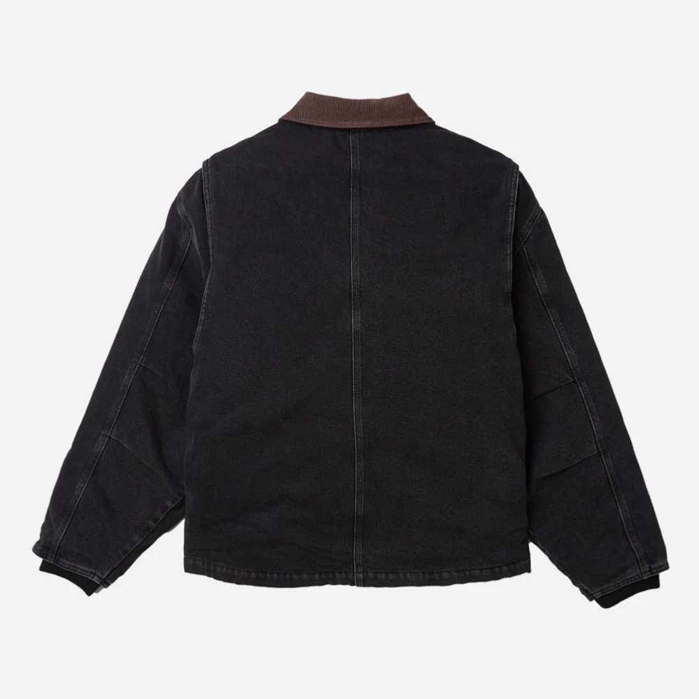 OBEY - WORK AROUND JACKET - Faded Black – Image 3