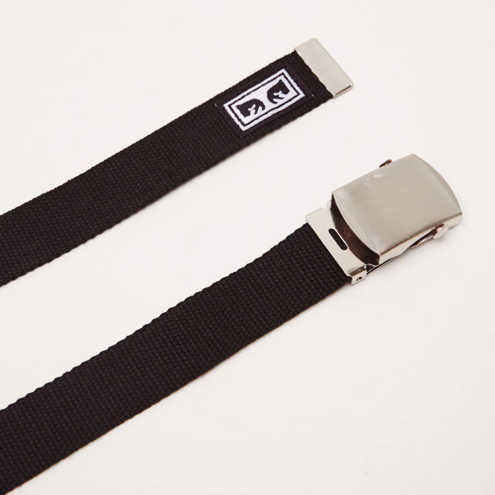 Obey - Big Boy Web Belt - Black – Image 3