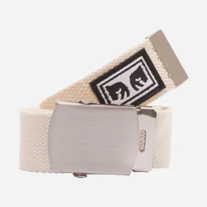 Obey - Big Boy Web Belt - Unbleached