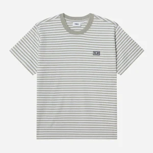 Obey - Established Works Eyes Stripes SS - Heather Grey Multi