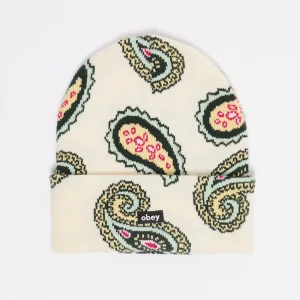 OBEY - PAISLEY BEANIE - UNBLEACHED MULTI