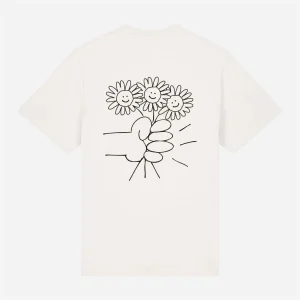 Onze Metres Carres - Bouquet Tshirt - Off White