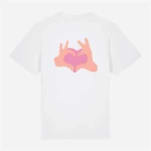 Onze Metres Carres - Heart Louis Granet Tshirt - White