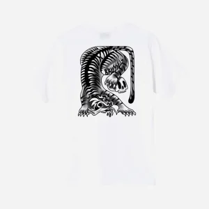 PARADOX BRUSSELS - TIGER TEE - White