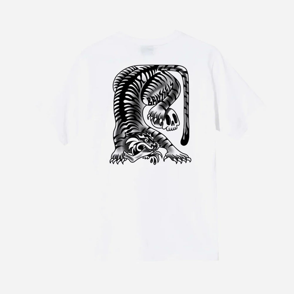 PARADOX BRUSSELS - TIGER TEE - White – Image 2