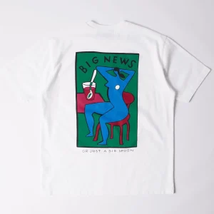 Parra - Big News T-Shirt - White