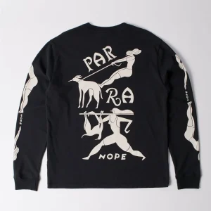 Parra - Dog Training Long Sleeve T-Shirt - Black