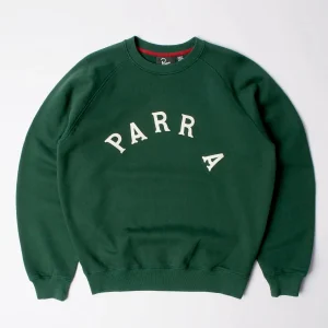 Parra - Drunk Parent Crew Neck Sweatshirt - Green