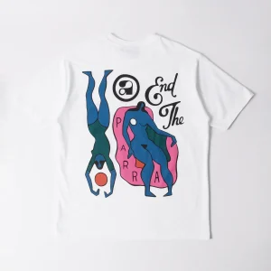 T-shirt Parra - End The Loungechair White