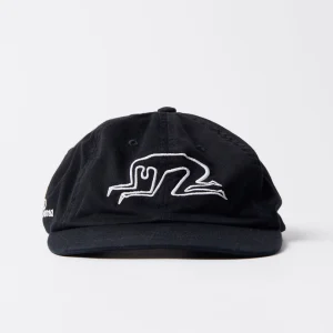 Parra - Mid career 6 panel hat - Black
