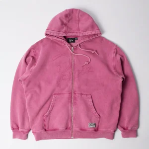 Sweatshirt Zippé Parra - Not Fade Away Hoodie Washed Tyrian Purple