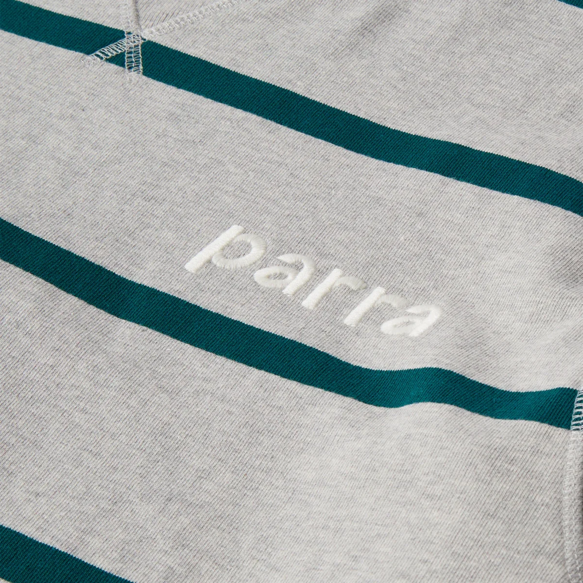 Parra - Pristine Striper Crew neck Sweatshirt - Heather Grey – Image 5