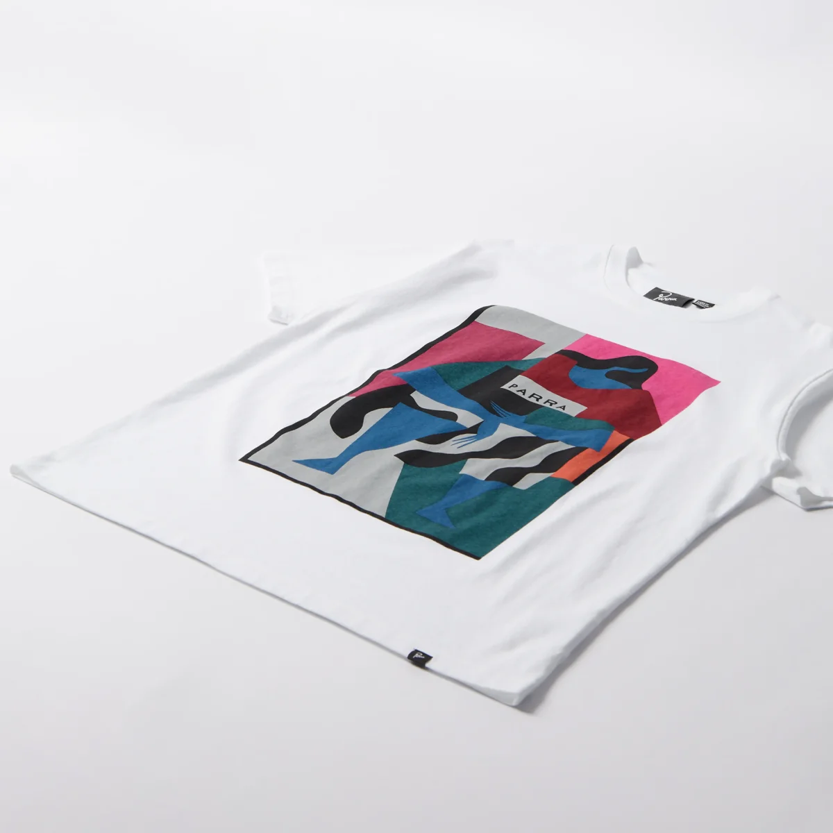 T-shirt Parra - Reading The Square White – Image 4