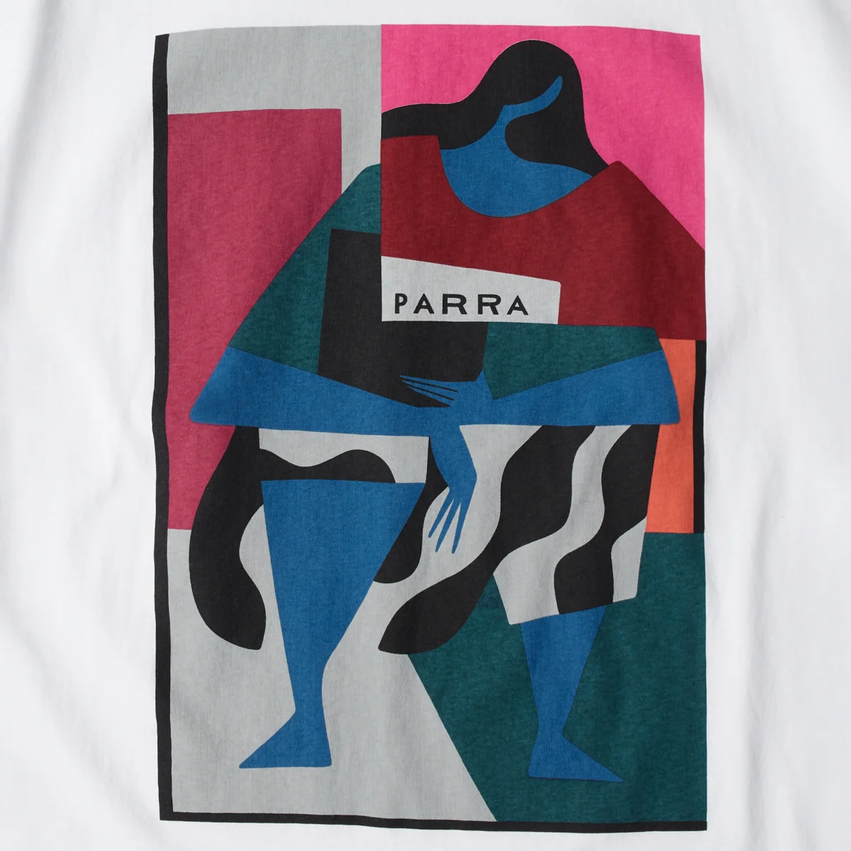 T-shirt Parra - Reading The Square White – Image 3