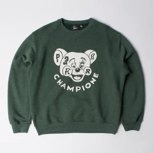 Sweatshirt Parra - Tired Champione Crewneck Pine Green