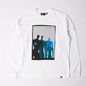Parra - The Visitors Long Sleeve T-Shirt - White
