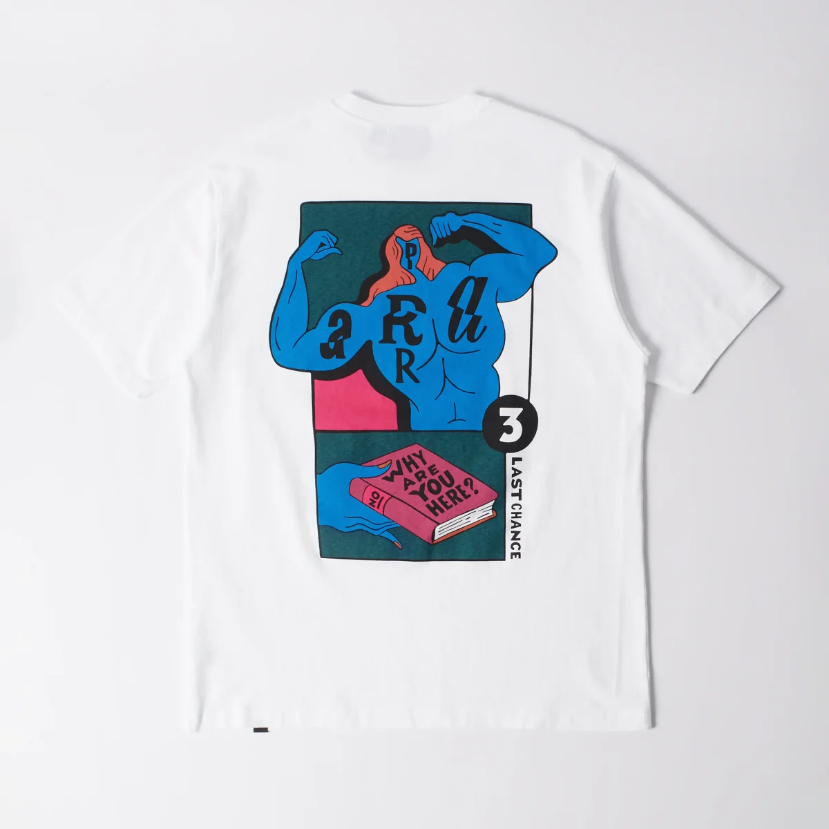 T-shirt Parra - Why Are You Here White – Image 2