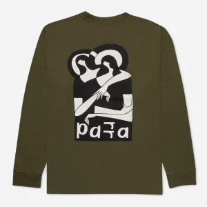 PARRA - ANGELICA LONG SLEEVE T-SHIRT - Leaf