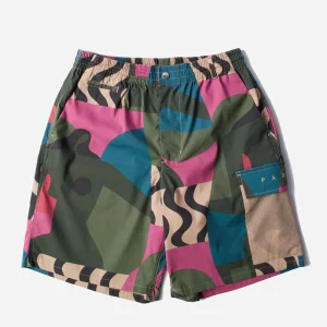 Parra - Distorded Camo Shorts - Pink
