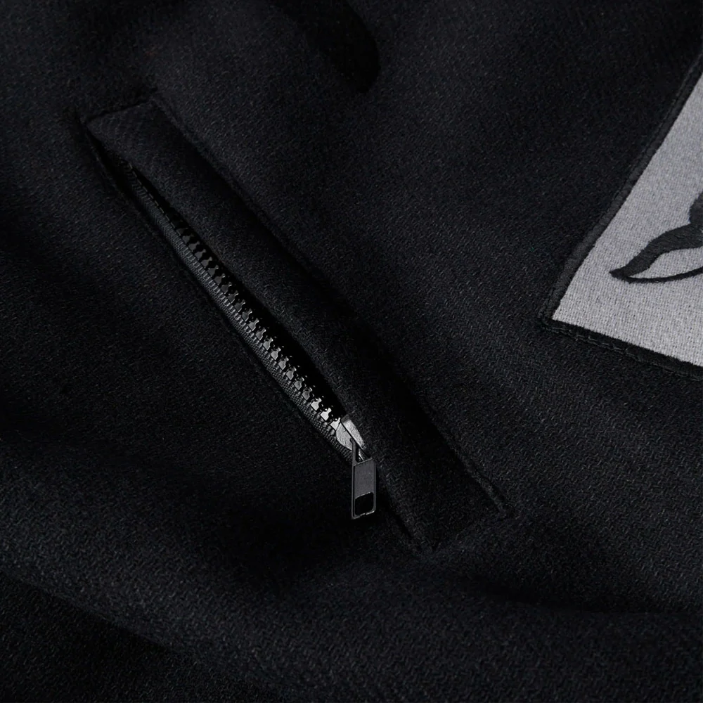 PARRA - DOG FACED VARSITY JACKET- BLACK – Image 8