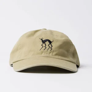 Parra - Spikey legs 6 panel hat - Sand