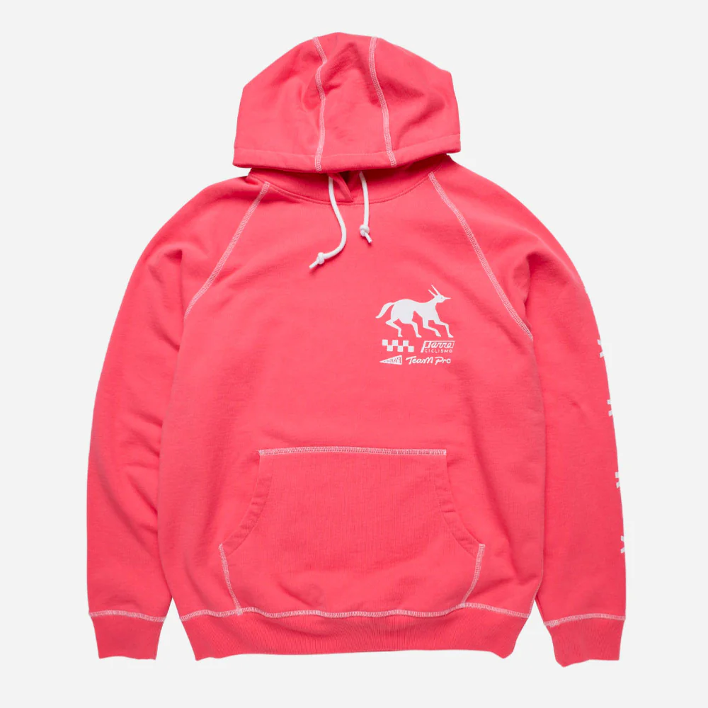 PARRA - UNDER PINK WATERS HOODED SWEATSHIRT - Grape – Image 2