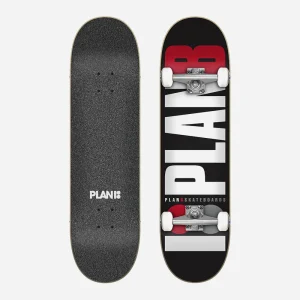 PLAN B - TEAM COMPLETE SKATEBOARDS - Black