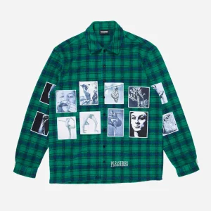 PLEASURES - VODKA FLANNEL - Green