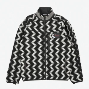 PLEASURES - DRIFTER FUZZY JACKET - BLACK