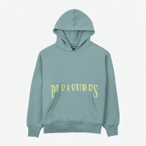 PLEASURES - LATEX HOODIE - GREEN