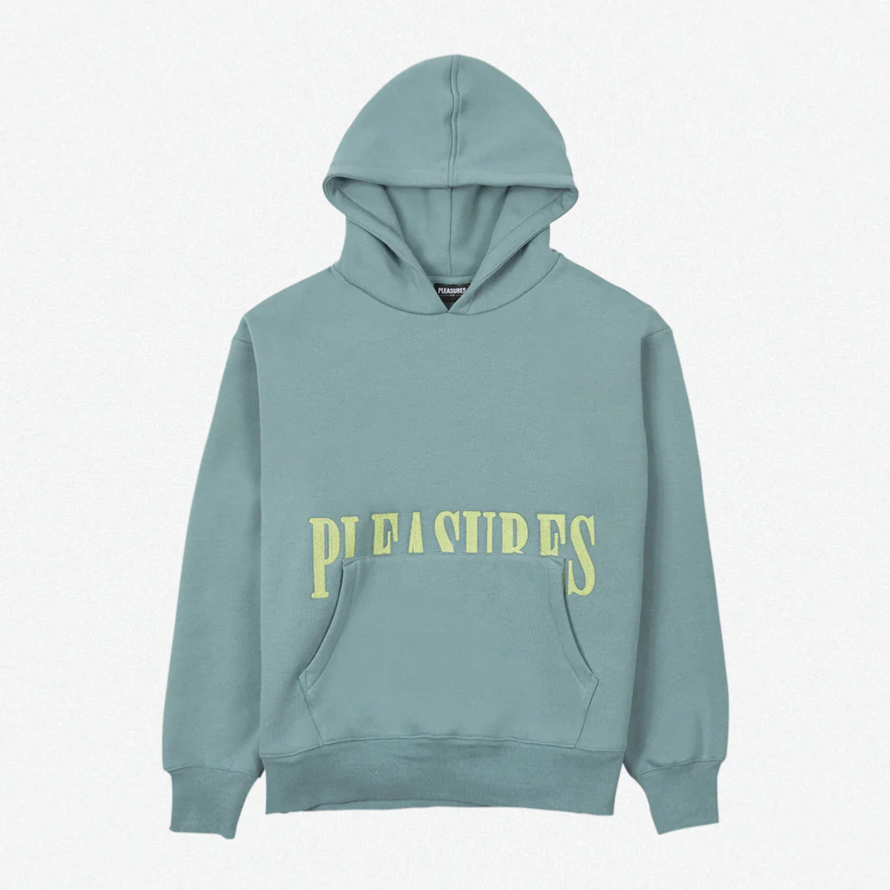 PLEASURES - LATEX HOODIE - GREEN