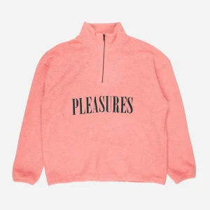 PLEASURES - SEARCHING QUARTER ZIP - Peach