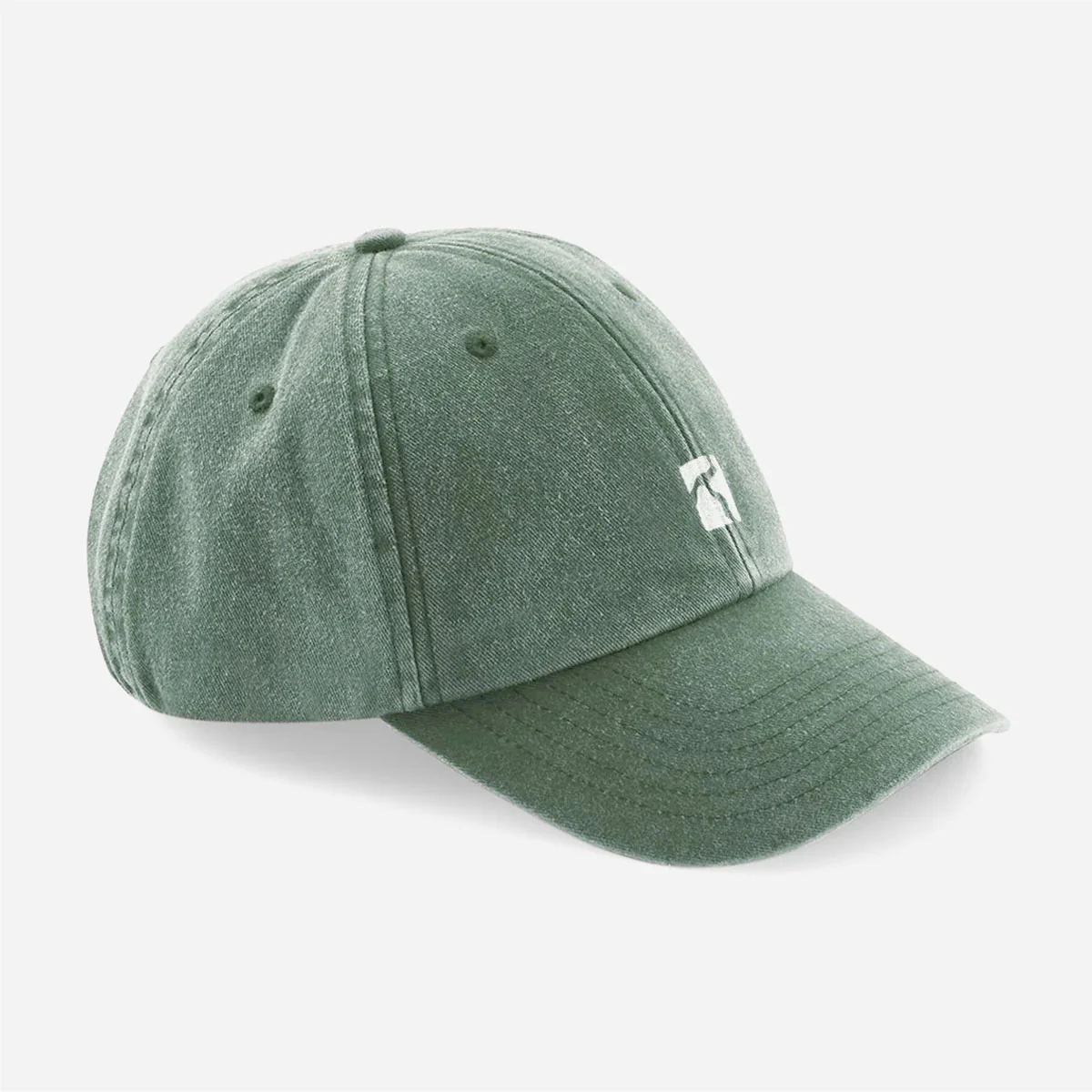 Poetic Collective - Classic cap - Green Denim – Image 2