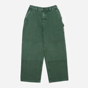 Poetic Collective - Sculptor Pant - Green Acid Denim Wash