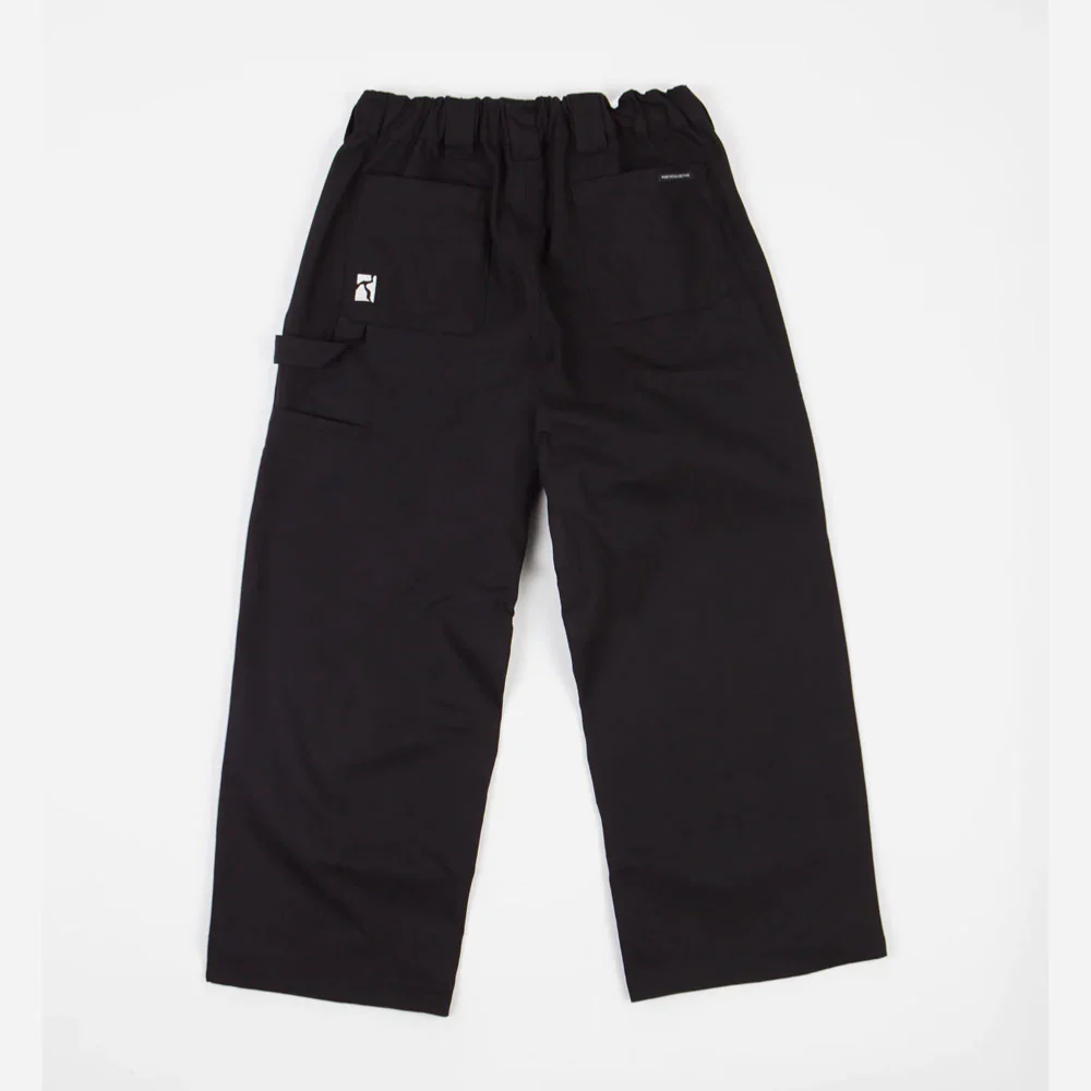 POETIC COLLECTIVE - PANTS SCULPTOR- Black Canvas