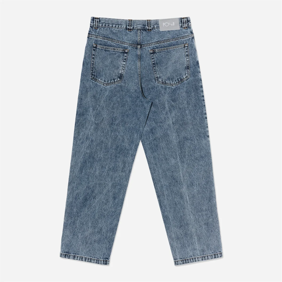 Jean Polar Skate Co. - '93! Denim Pants Heavy Washed Blue – Image 4