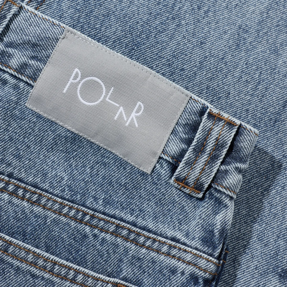 Jean Polar Skate Co. - '93! Denim Pants Heavy Washed Blue – Image 3