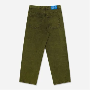 Polar Skate Co. - Big Boy Denim Pants - Green / Black